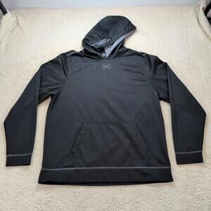 Under Armour Hoodie Men’s XL Black Pullover Performance Athletic